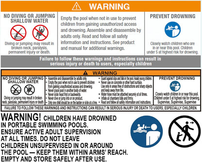 Inflatable Dinosaur Play Center Outdoor Playhouse Inflatable Water Park with Kid Pool Slide, Water Sprayer, Waterfall, and 6 Balls, Multicolor